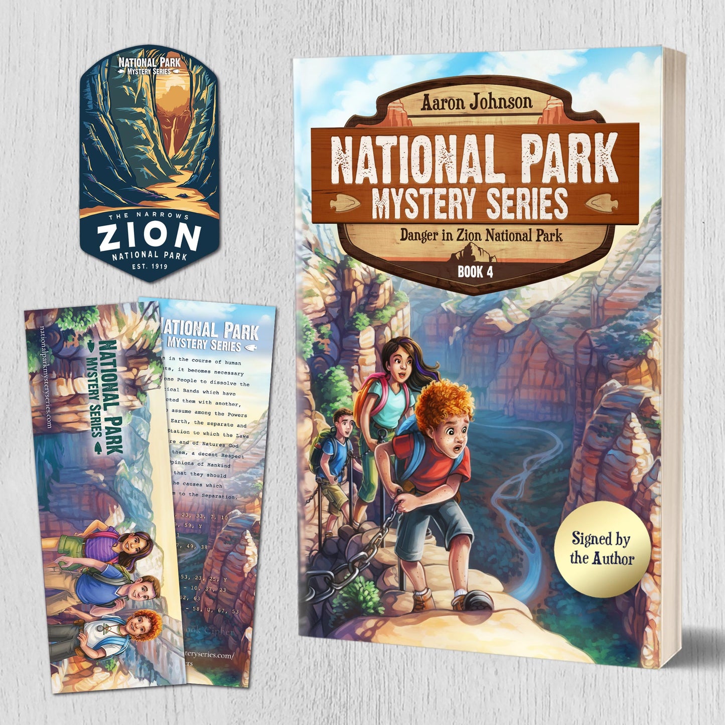 Book 4 - Danger in Zion National Park - Adventure Pack