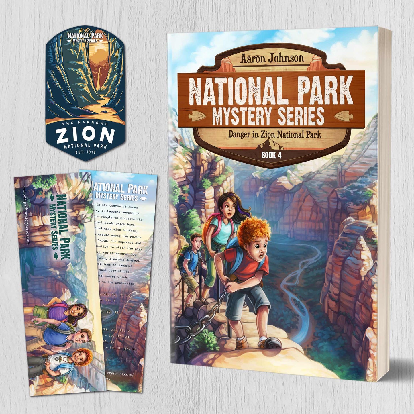 Book 4 - Danger in Zion National Park - Adventure Pack