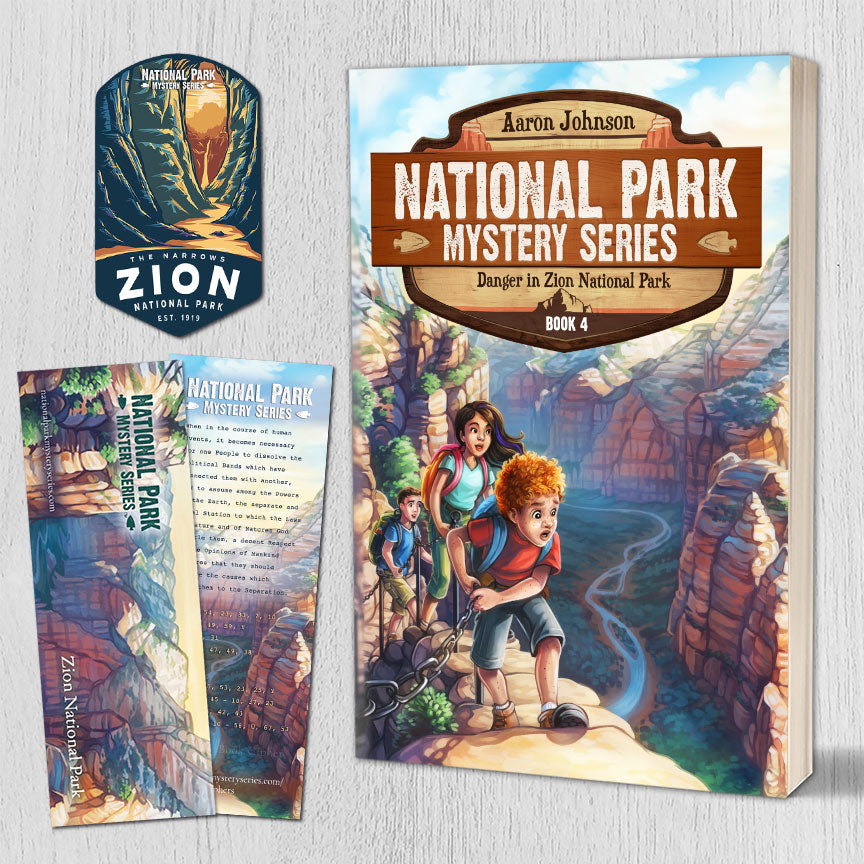 Book 4 - Danger in Zion National Park - Adventure Pack