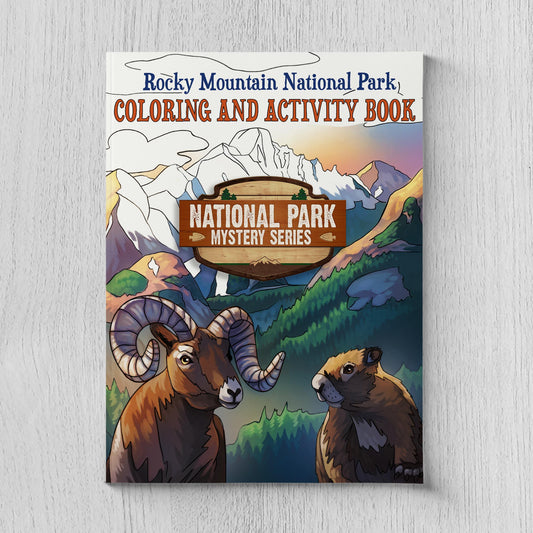 Coloring & Activity Book - Rocky Mountain National Park