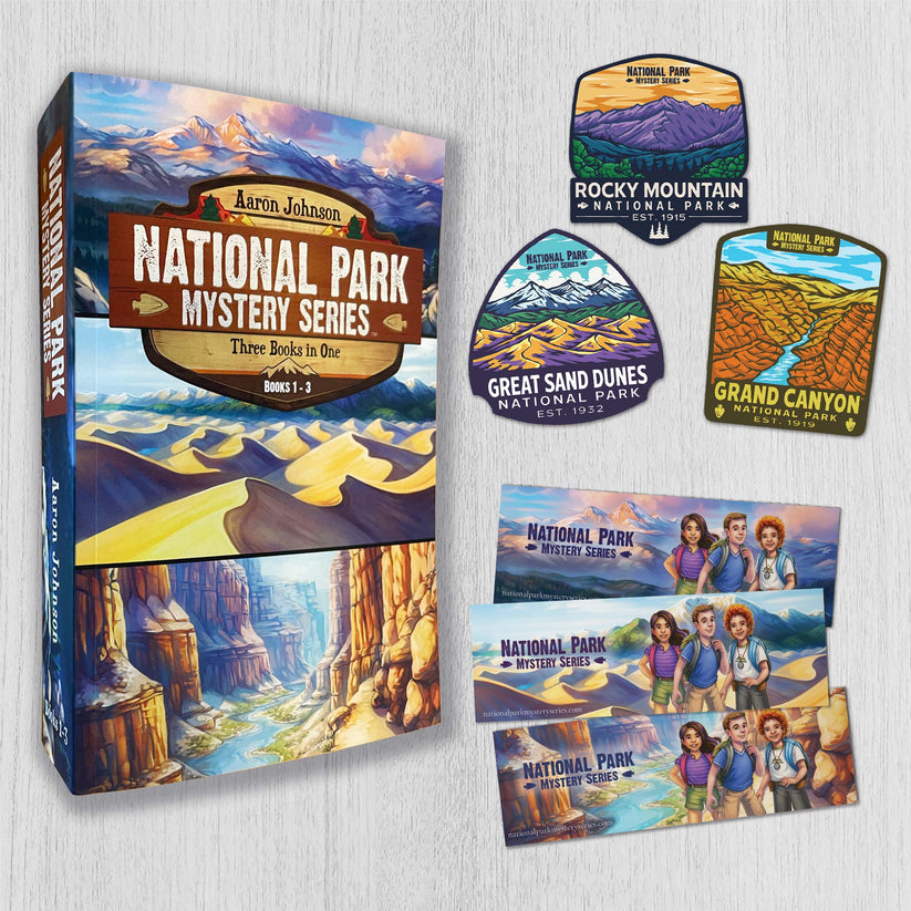 Three-Books-in-One Single Volume - National Park Mystery Series Books