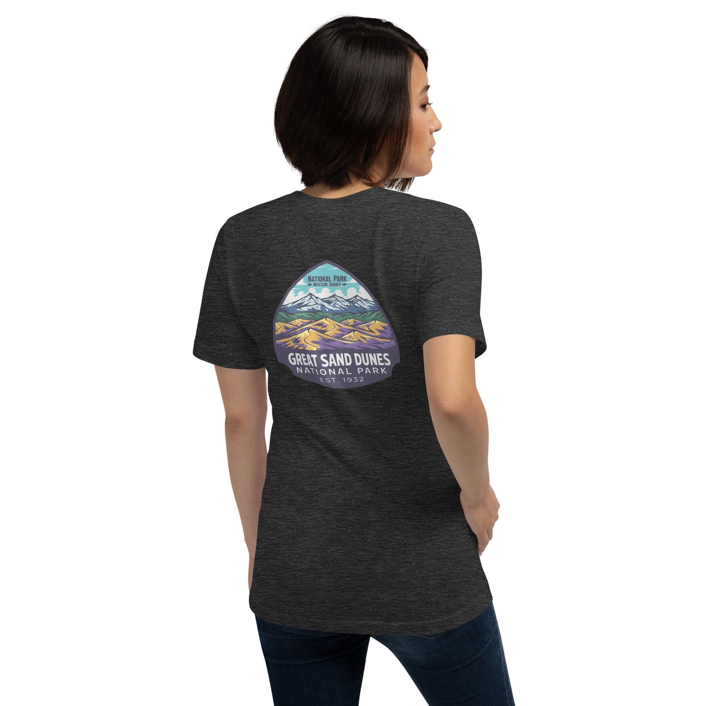 Great Sand Dunes - Adult T-Shirt - Back