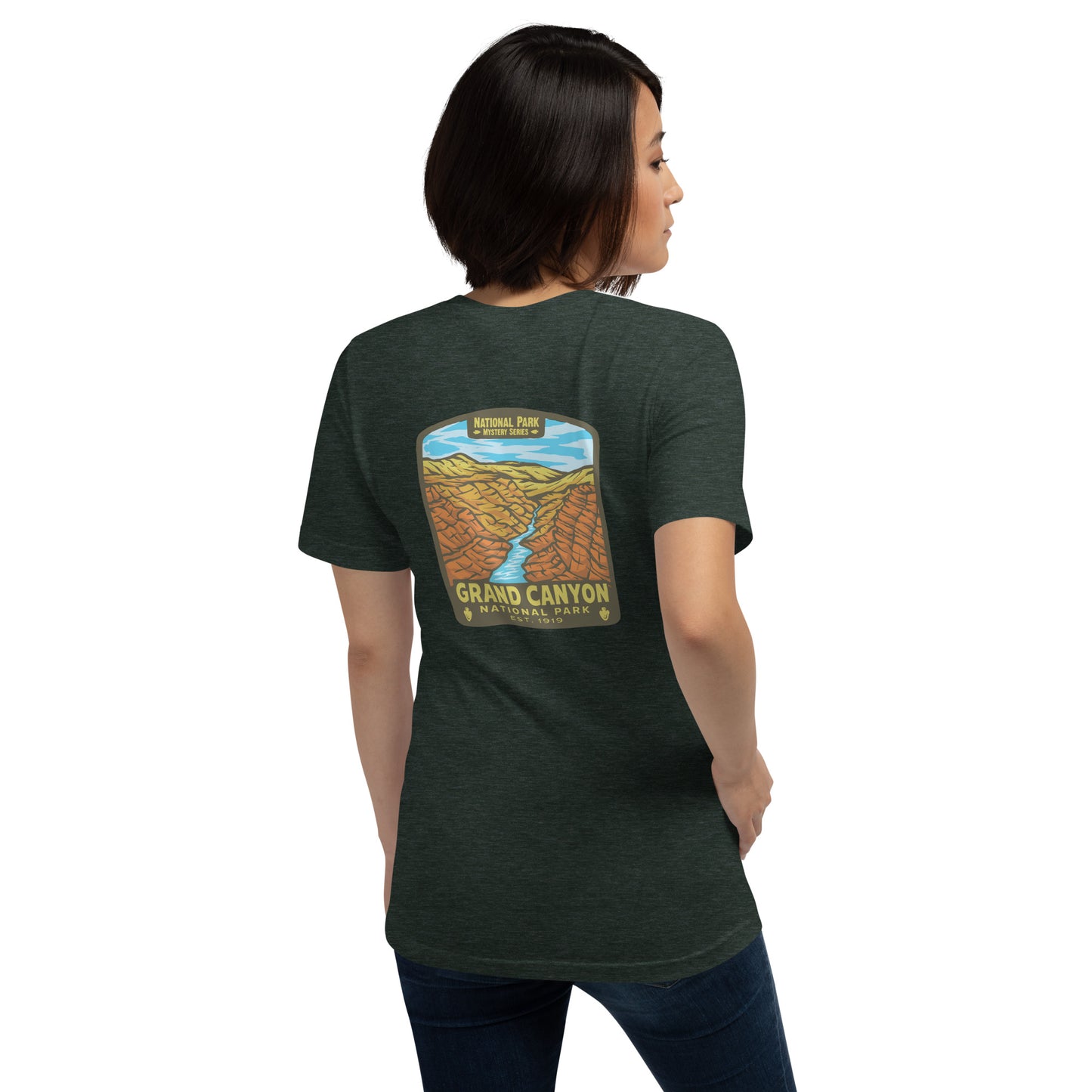 Grand Canyon - Adult T-Shirt - Back