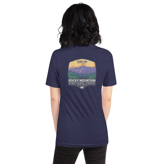 Rocky Mountain - Adult T-Shirt - Back