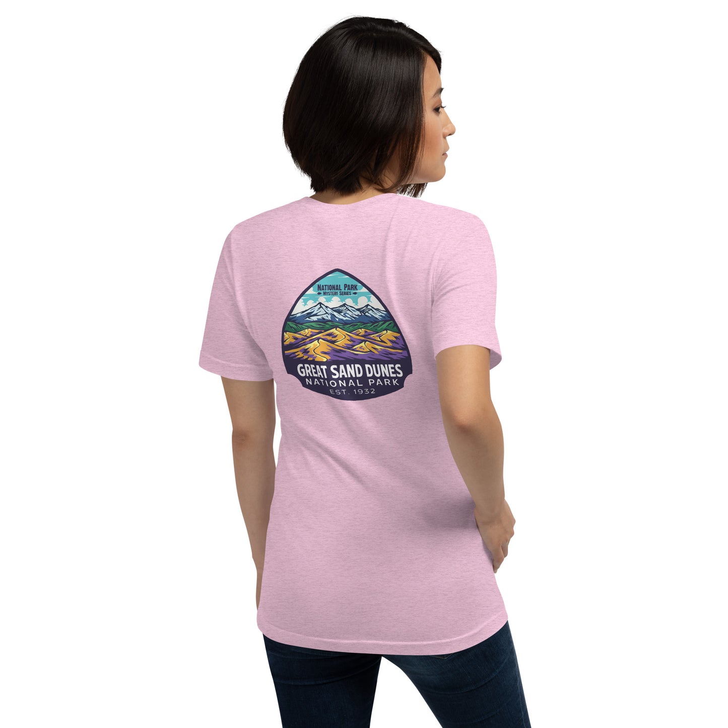 Great Sand Dunes - Adult T-Shirt - Back