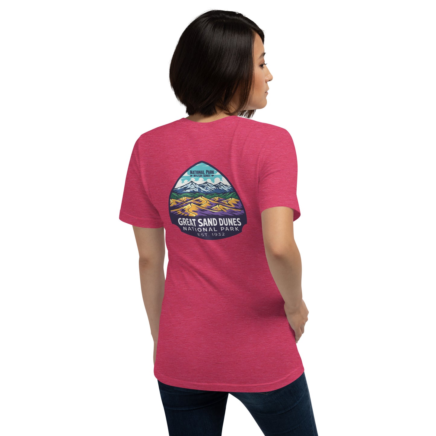 Great Sand Dunes - Adult T-Shirt - Back