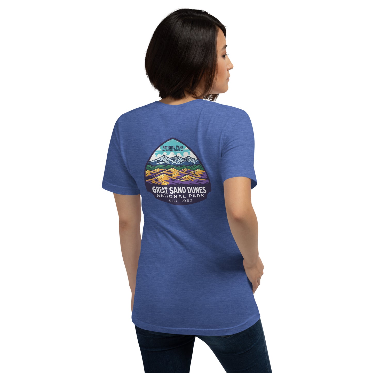 Great Sand Dunes - Adult T-Shirt - Back