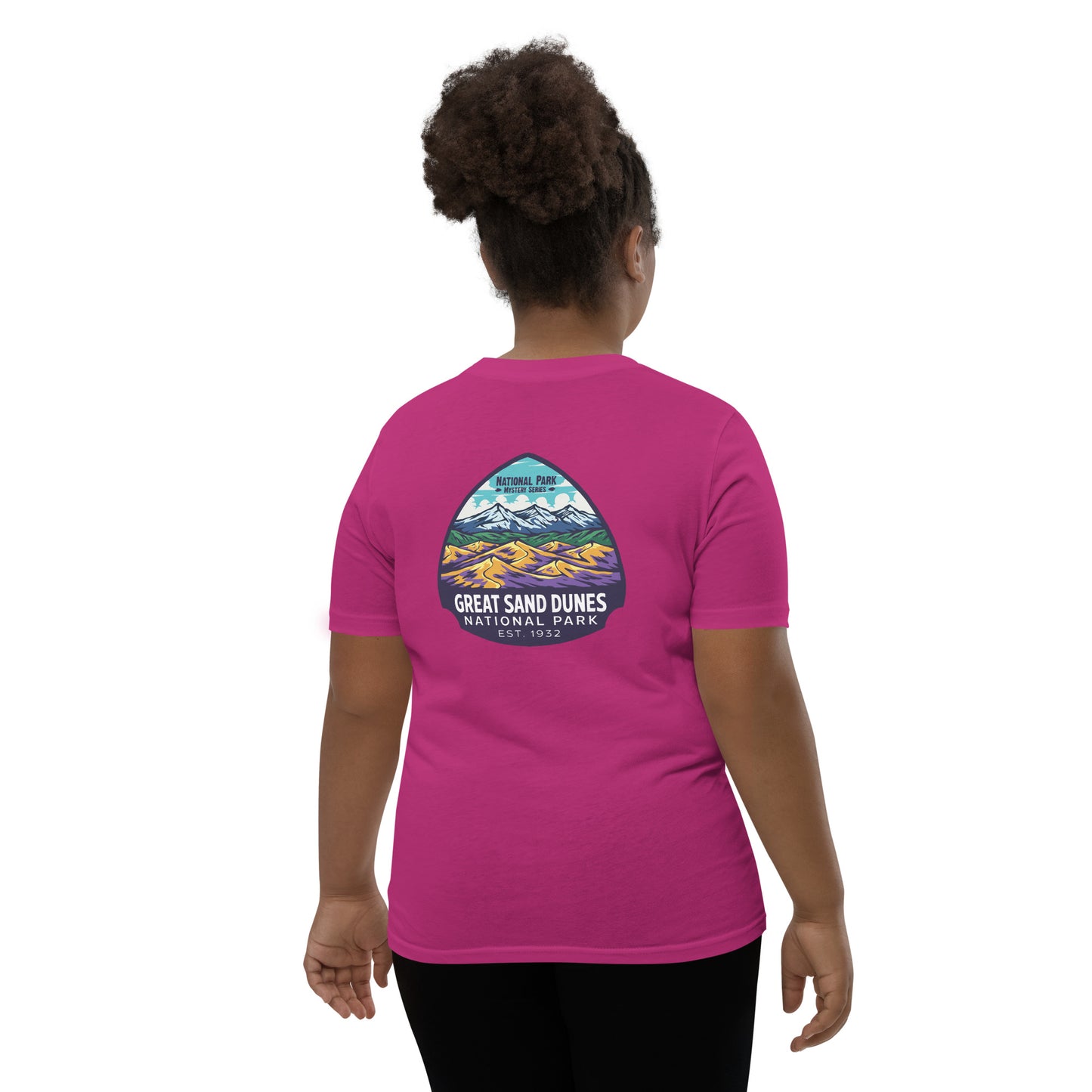 Great Sand Dunes - Youth T-Shirt - Back Print