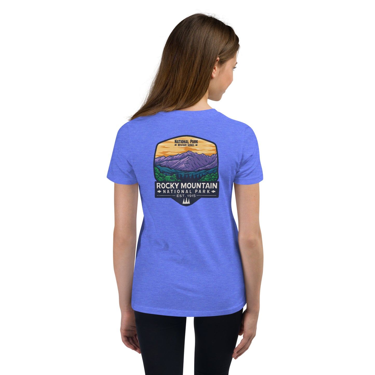 Rocky Mountain - Youth T-Shirt - Back Print