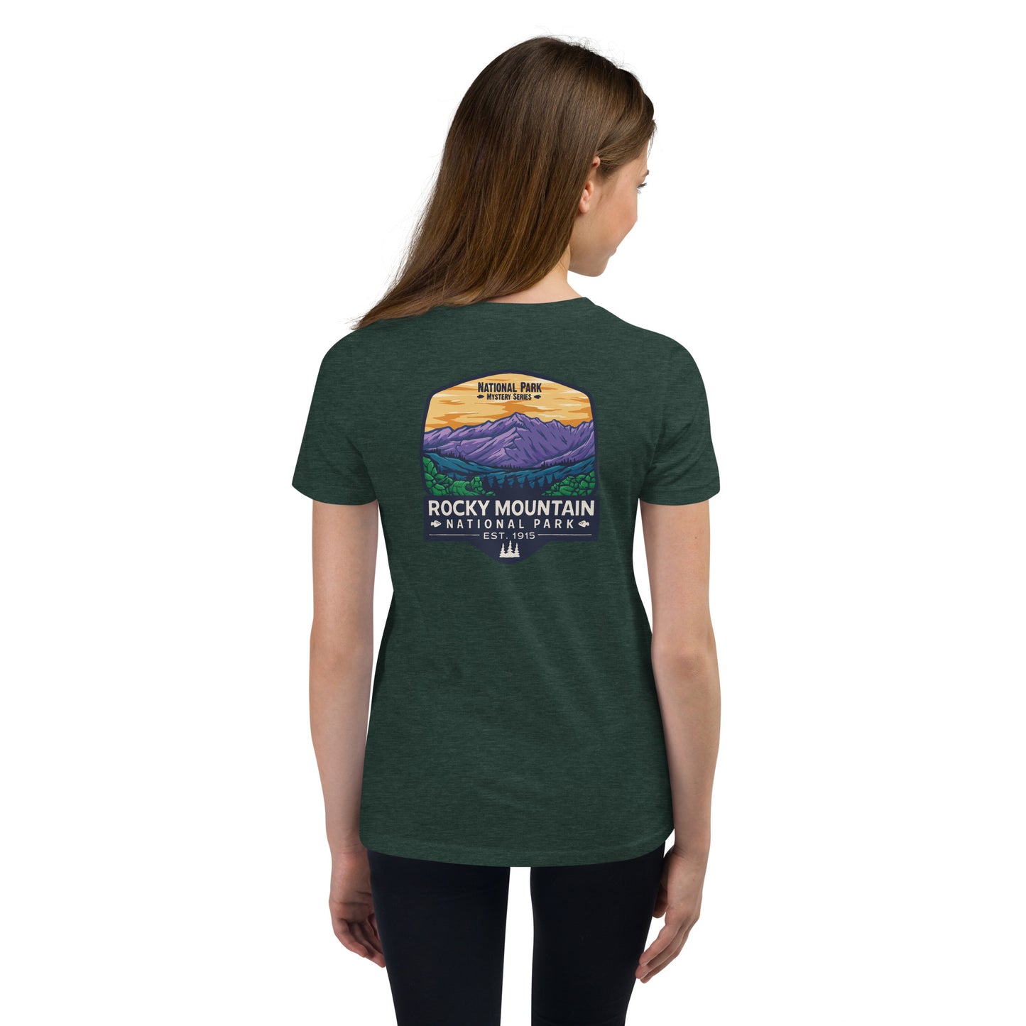 Rocky Mountain - Youth T-Shirt - Back Print