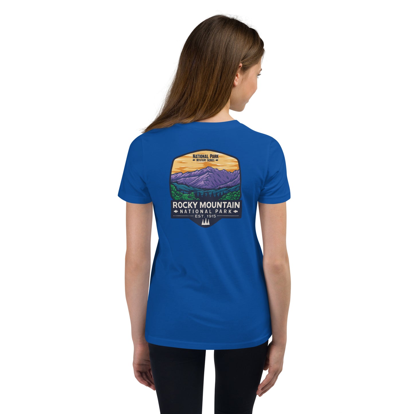 Rocky Mountain - Youth T-Shirt - Back Print