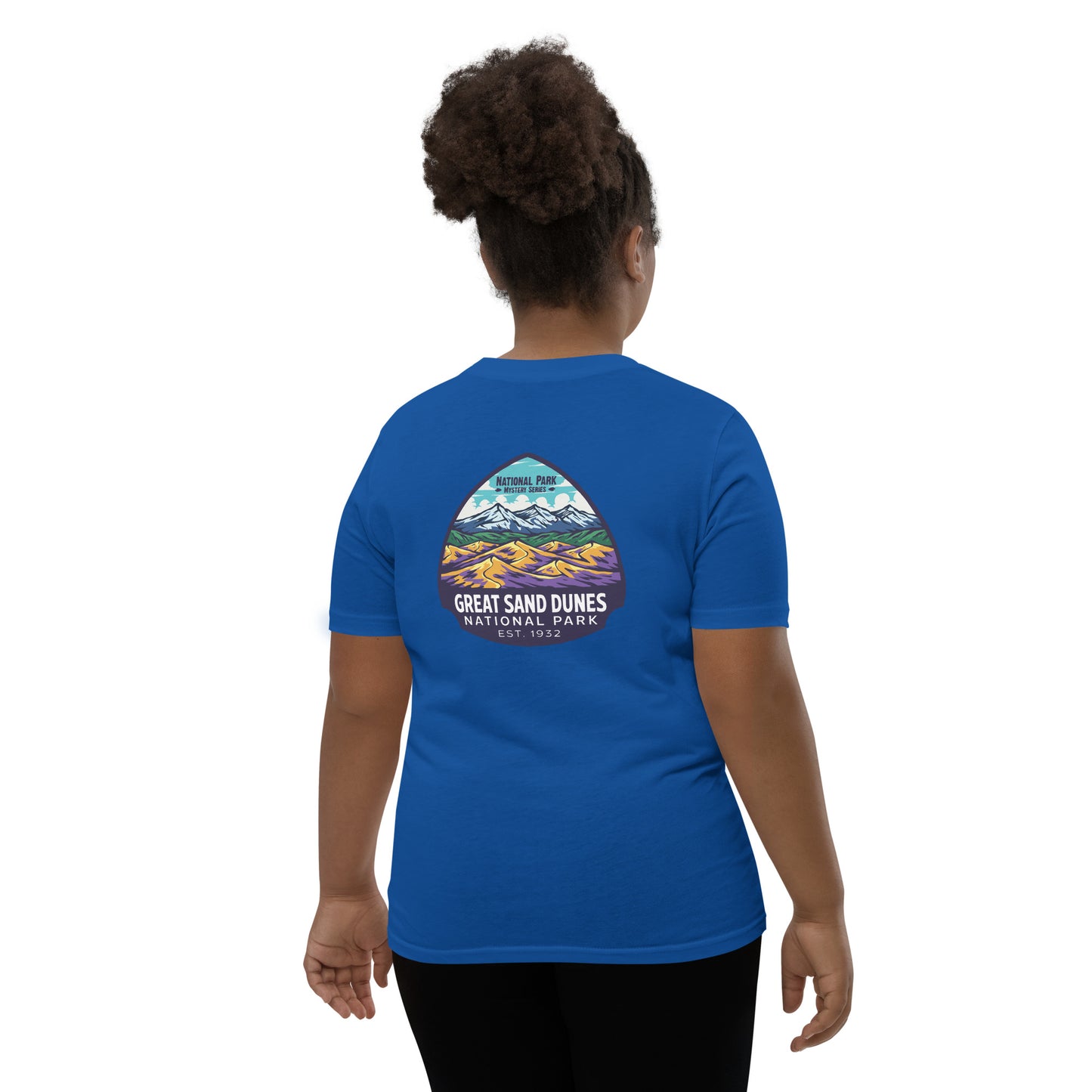 Great Sand Dunes - Youth T-Shirt - Back Print